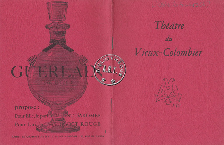 Les programmes de Théatre de l\